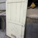 19th-century solid oak barn door