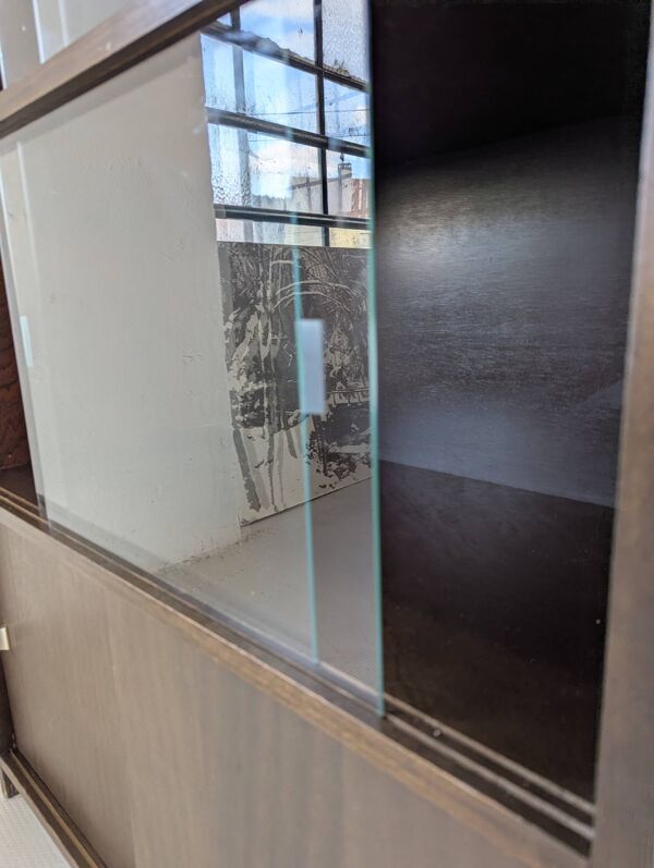 Bibliothèque , vitrine vintage