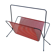 Fifties perforated metal magazine rack
