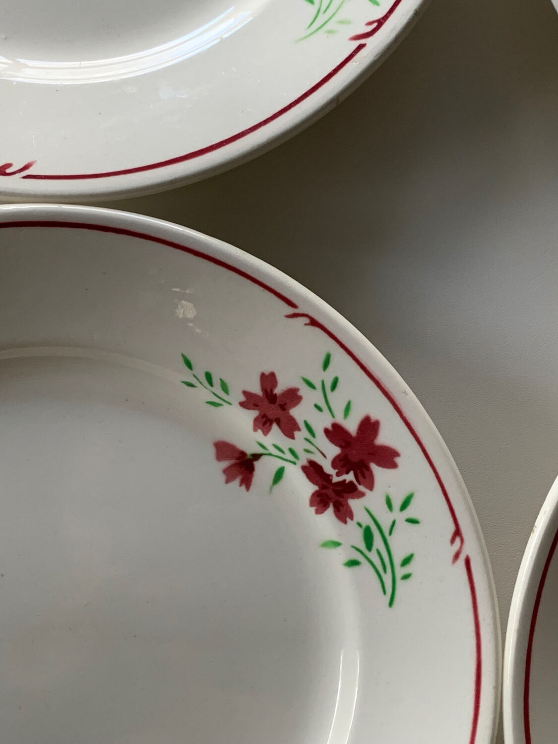 Flat plates Badonviller