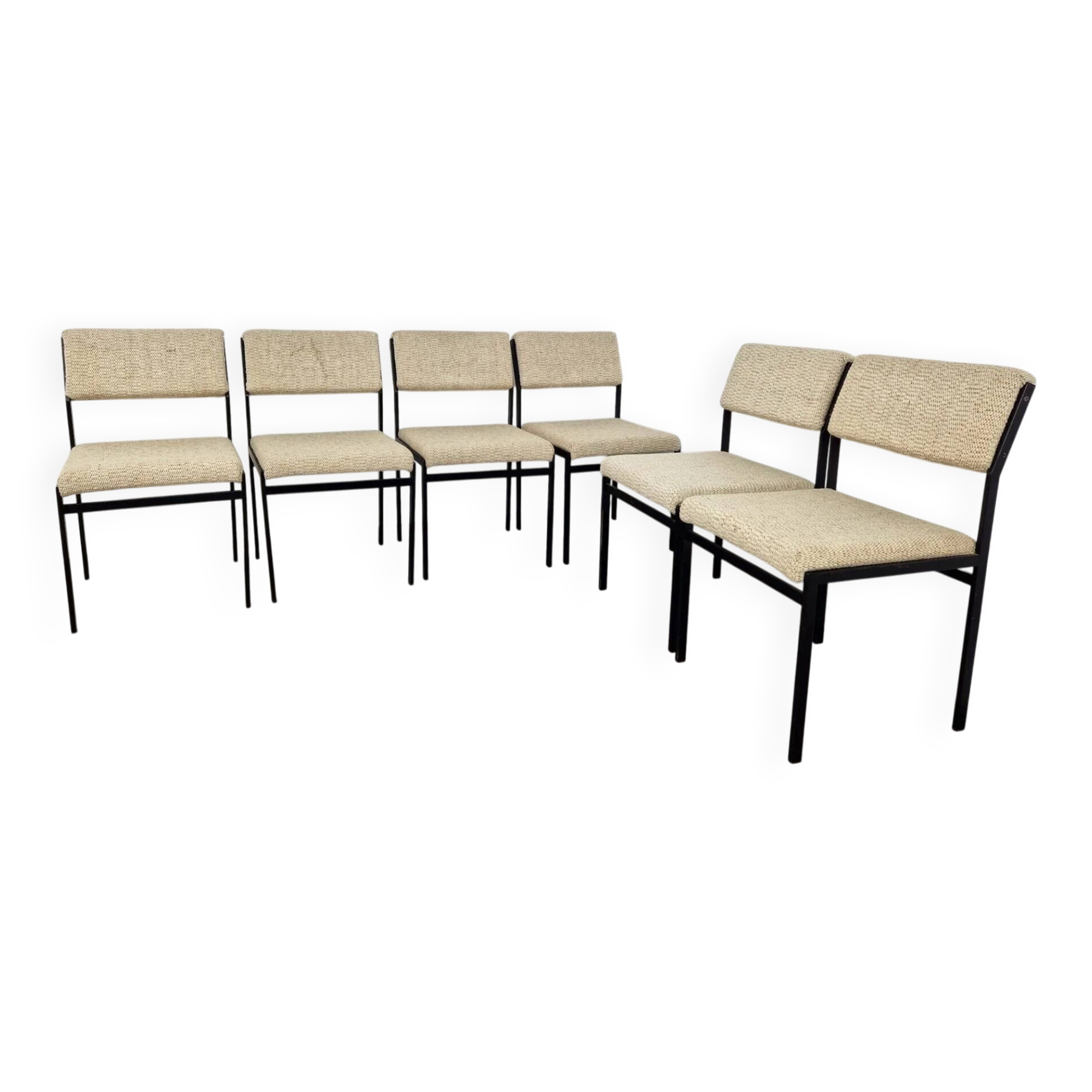 6 chaises SM07 Cees Braakman pour Pastoe
