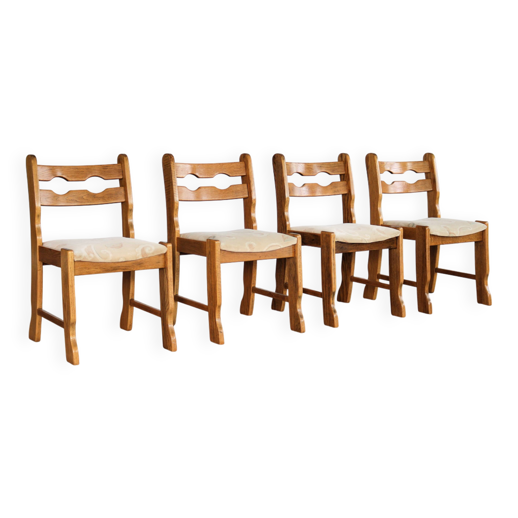 Vintage dining chairs | chairs | brutalist | 1960s