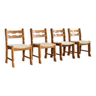 Chaises de salle à manger vintage | chaises | brutalistes | années 1960