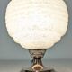 Art Deco bedside or ambient lamp in glass from Clichy, France, circa 1920.
