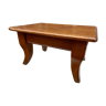 Footrest style rocaille Louis XV 1930 wooden