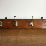 Coat rack 4 hooks art deco