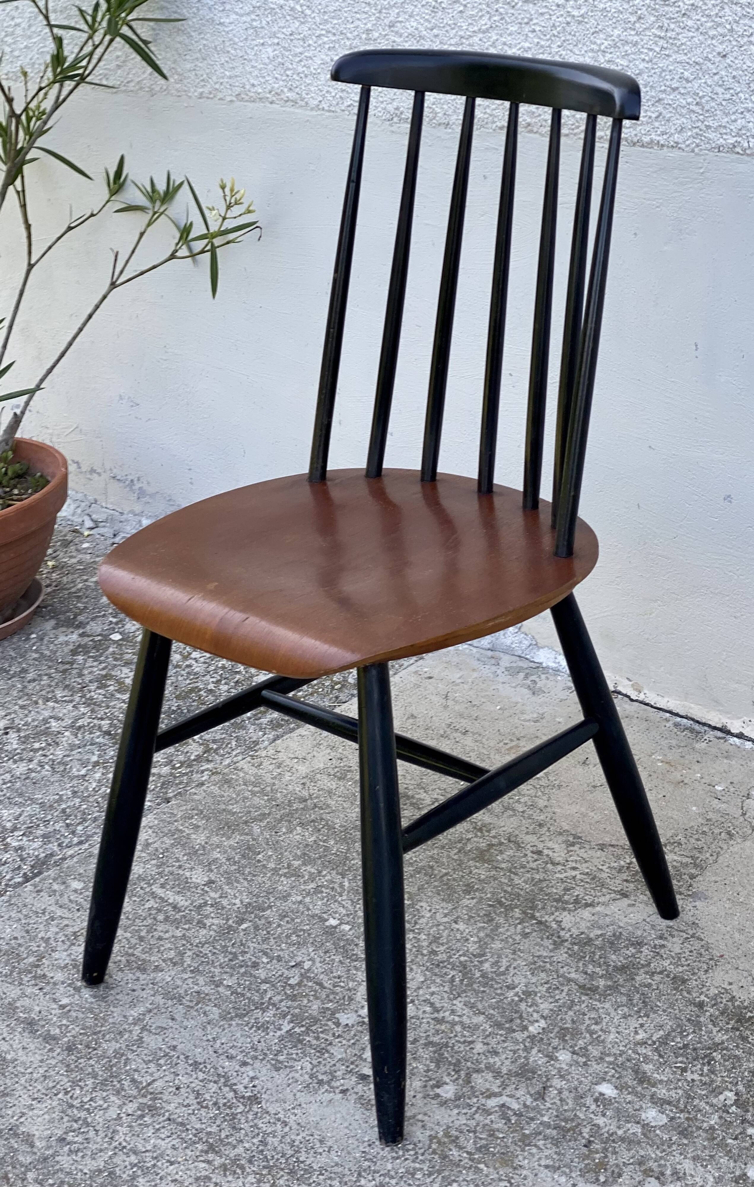 Chaise "Fanett" de Ilmari Tapiovaara vintage 1960