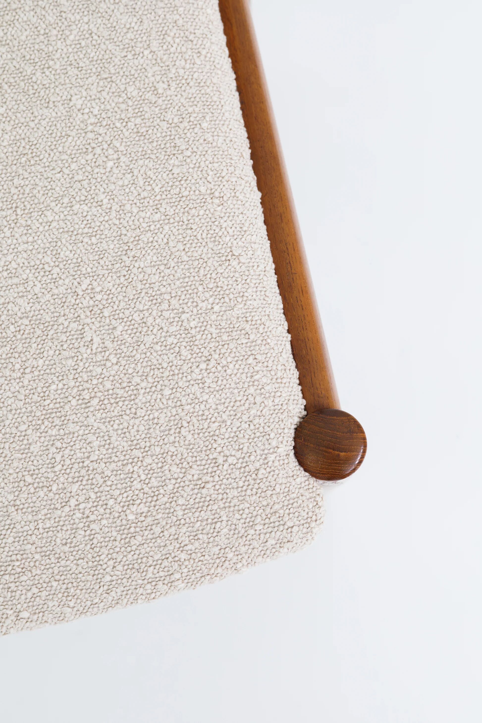 Set of 2 mid-century Danish dining chairs by H.W. Klein