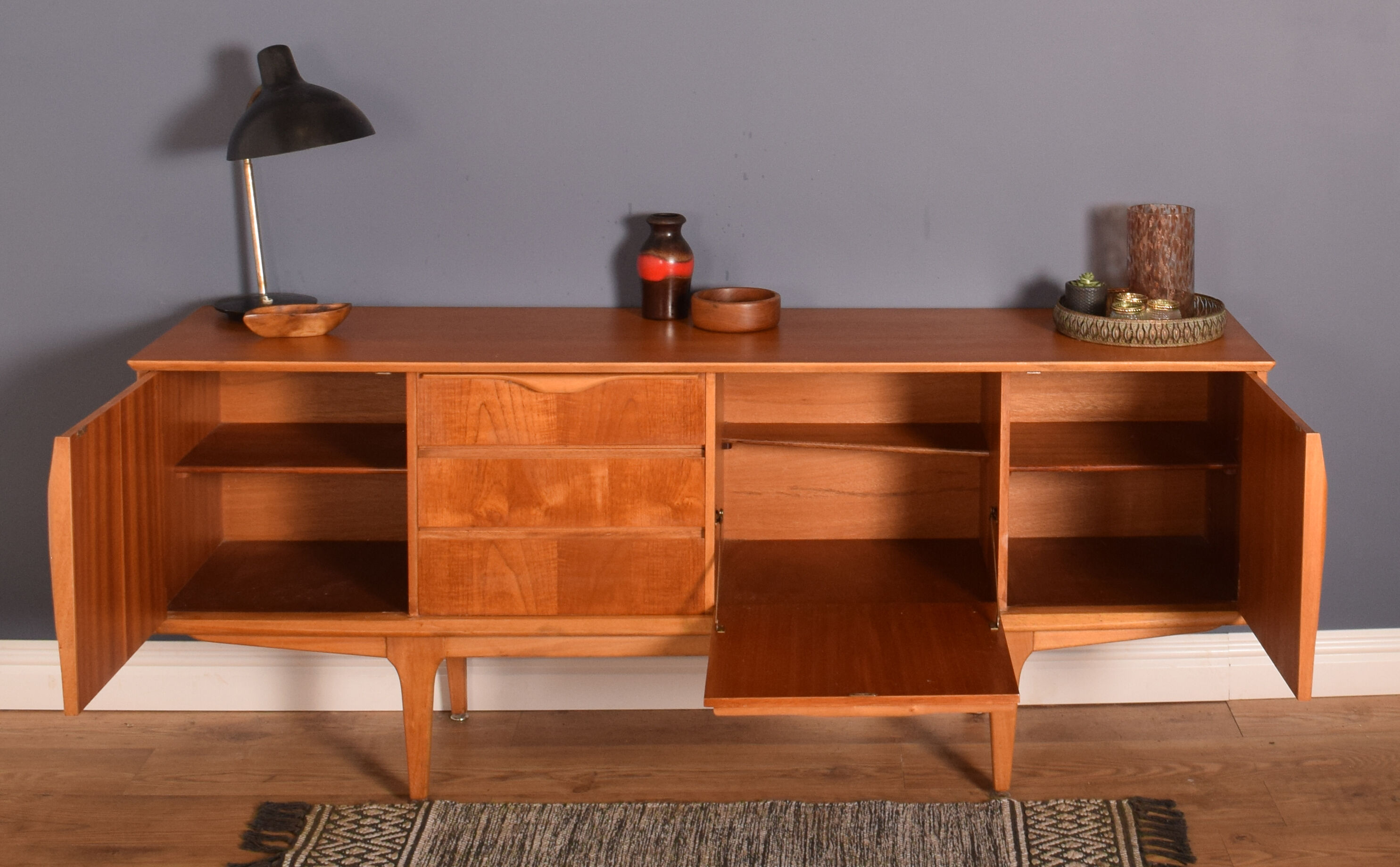 Restored teak sideboard 1960