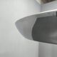 Bauhaus UFO Chandelier by Drupol, Chrome Glass Pendant, 1940s