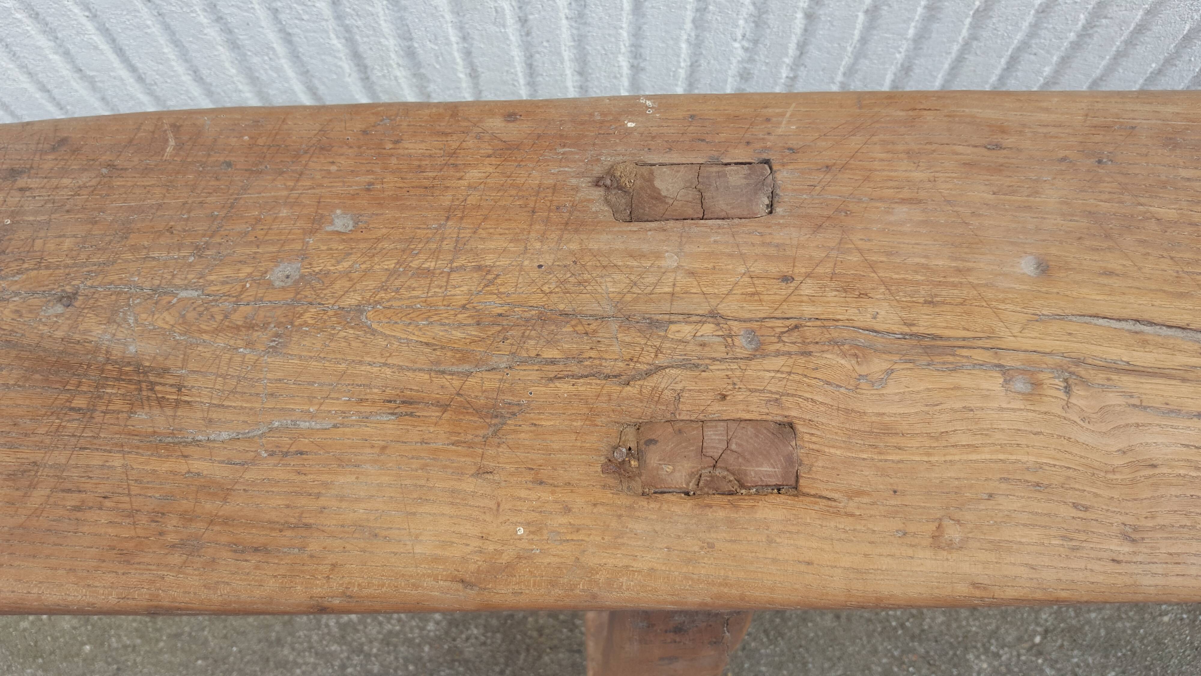 Old farm bench 2m