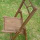 Chaise pliante enfant en bambou