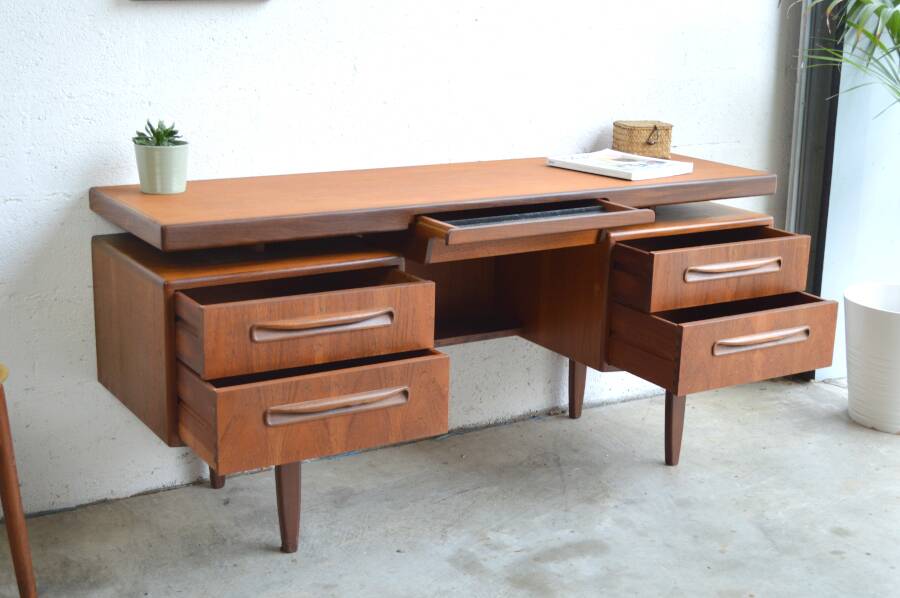 Teak desk by G-Plan 152 cm