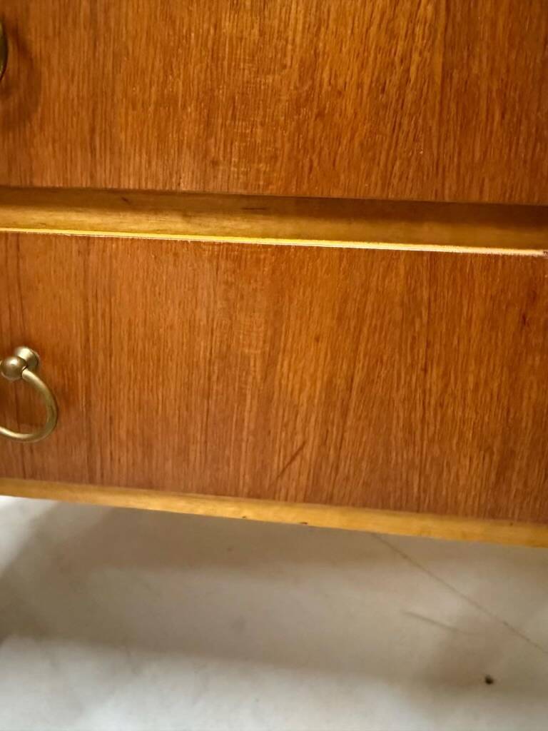 Commode scandinave en teck, Suède, 1950