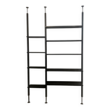 Wall Library or Floor/Ceiling in black wood