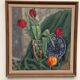 Swedish Oil on Panel – “Still Life with Tulips” by J. Essen Loarp