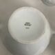 6 white porcelain broth bowls Wild Ivy