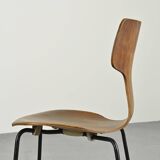 Teak office chair 3103 by Arne Jacobsen, circa 1970