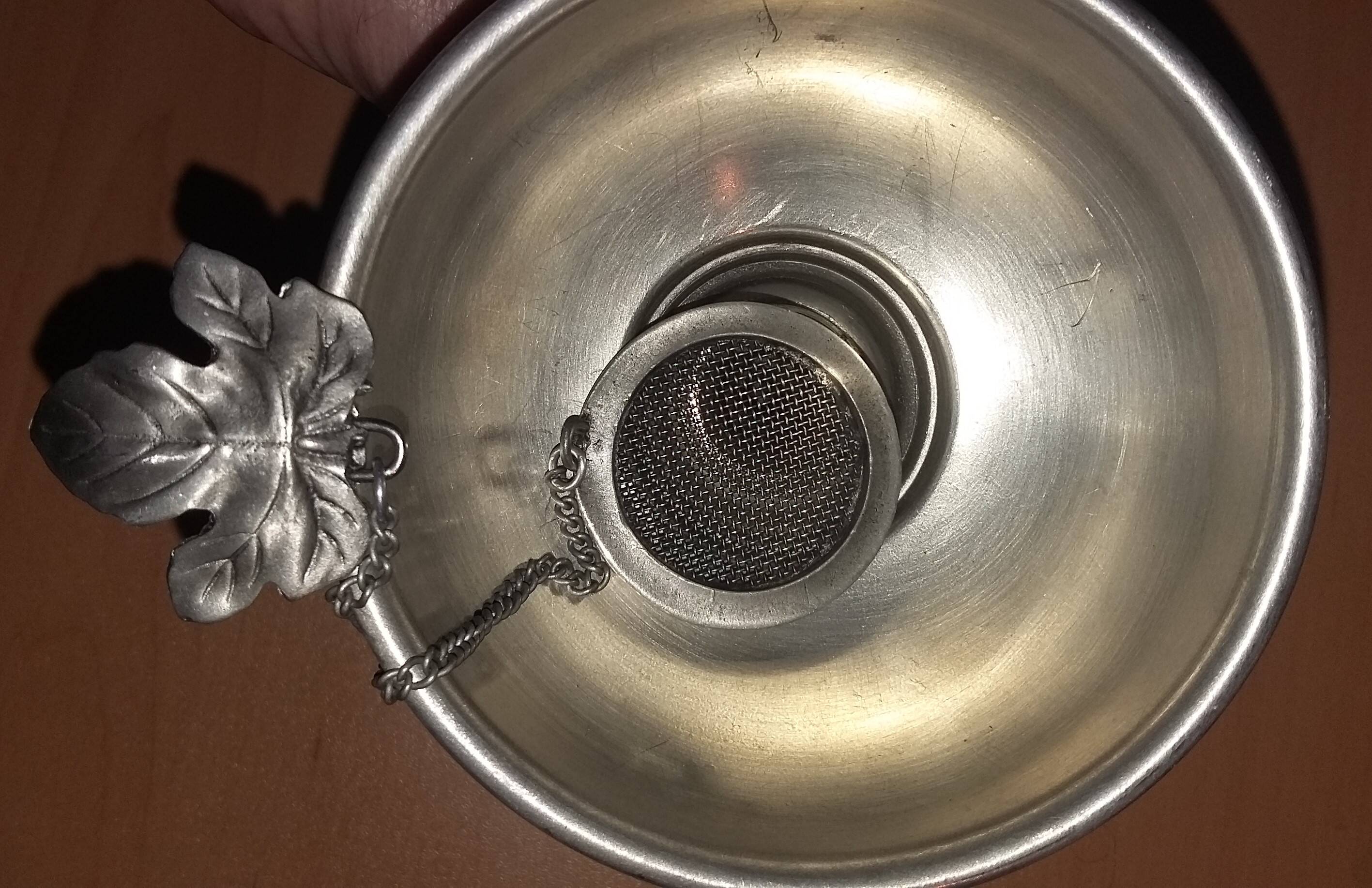 Jean goardere pewter wine funnel 95% handmade
