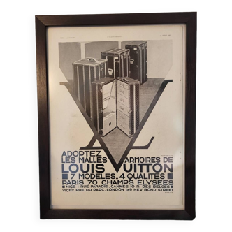 Affiche Louis vuitton