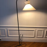 Floor lamp 1950-60 with review door and diabolo