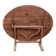 Cherry wood harvest table