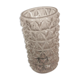 Bedside desk lamp 1960-70 bakelite glass