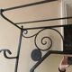 Porte-manteau mural sur pied art déco