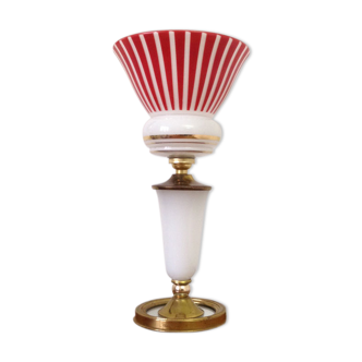 Opaline lamp 50s