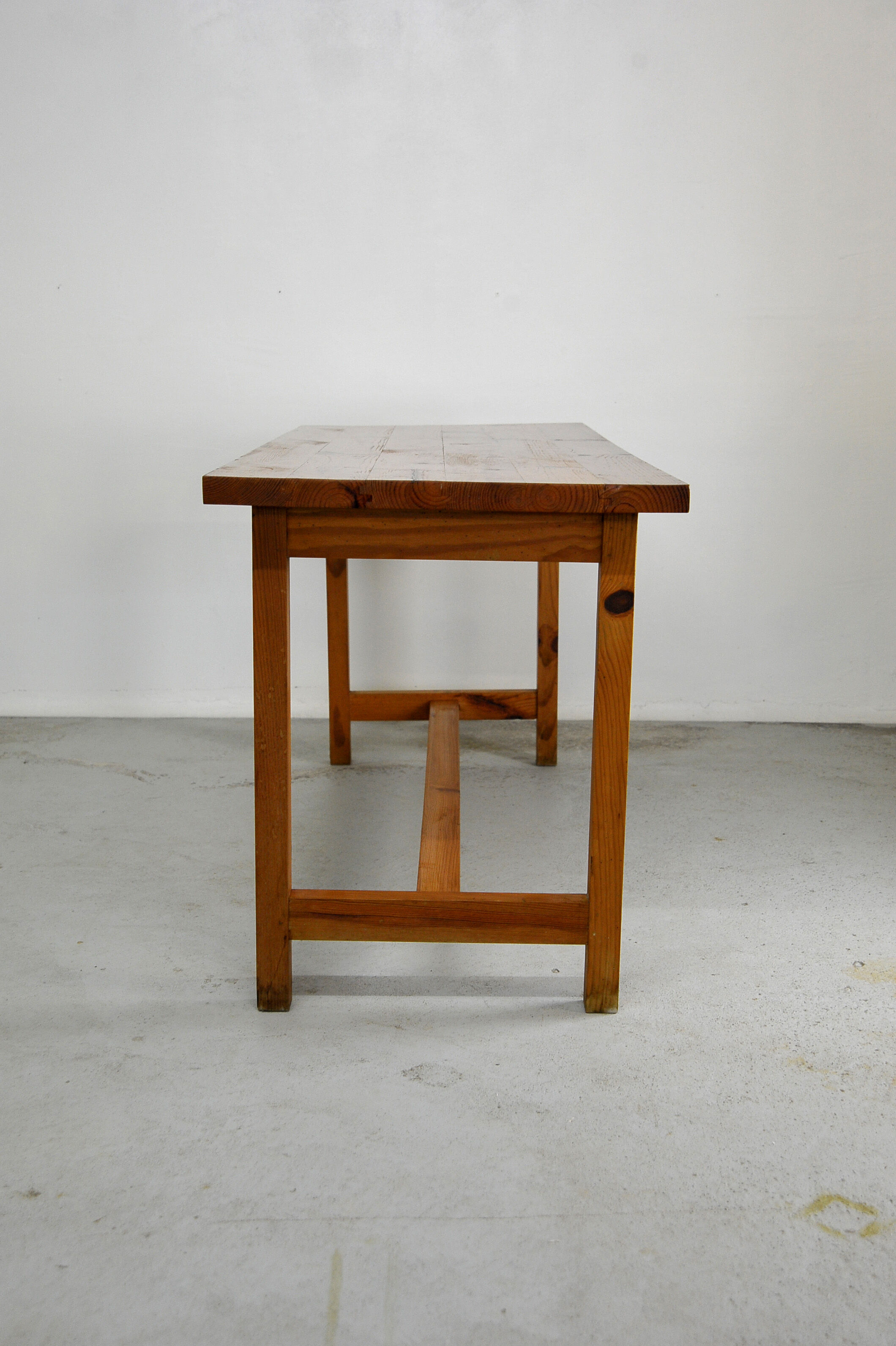 Solid pine table 1970s