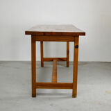 Solid pine table 1970s