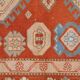Vintage handmade Turkish rug 125x218 cm
