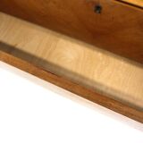 Scandinavian walnut chest of drawers, Swedish modern, Sweden, 1940.