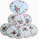 8 plates Creil Montereau model Fanchon