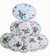 8 plates Creil Montereau model Fanchon