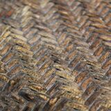 Rattan side table