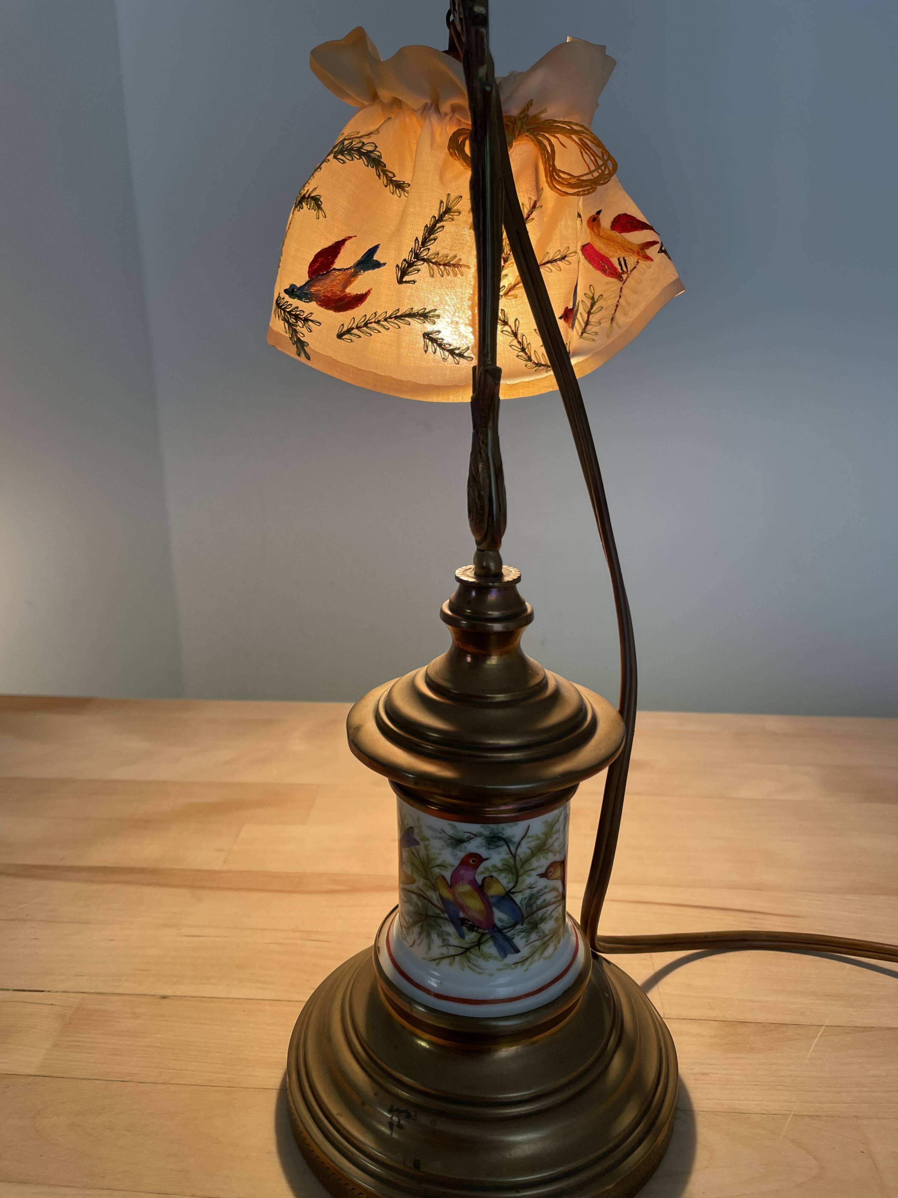 Art Nouveau / Romantic decorative lamp