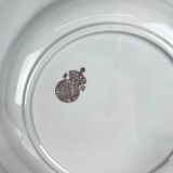 Set of 6 KG Lunéville "Le Potager" soup plates, 1950/70