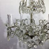 4 light crystal chandelier