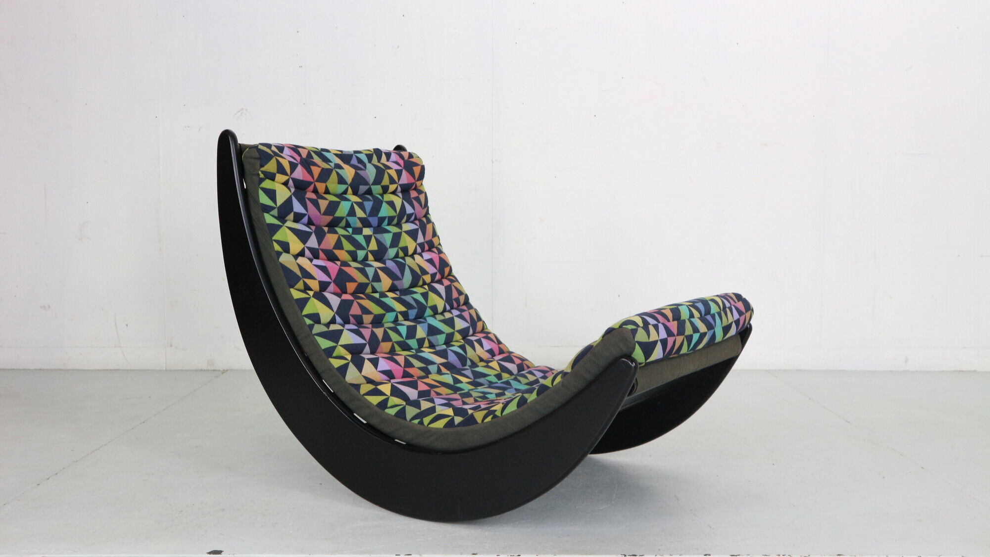 Verner Panton "Relaxer 2" Rocking Chair by Rosenthal, 1970s Denmark