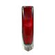 Murano vase sommerso large model red and blue - Mandruzzato - 1970s