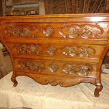 Dresser called "Grave" time Regency of the end of the XVII century in solid cherry