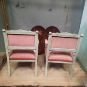 Paire de fauteuil de style Louis XVI