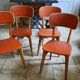 Set de 4 chaises année 50