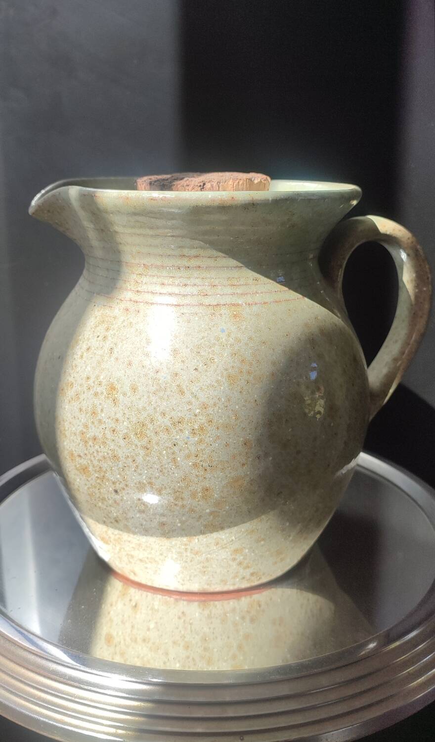 Artisanal cooling jug Poterie La Draille (Anduze)