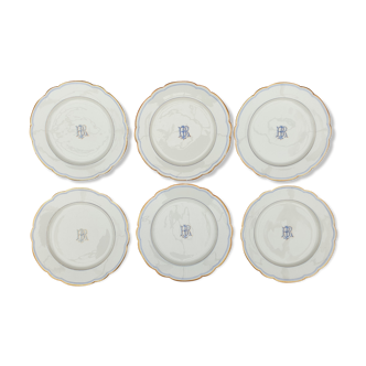 Porcelain plates Hache & Pepin Lehalleur