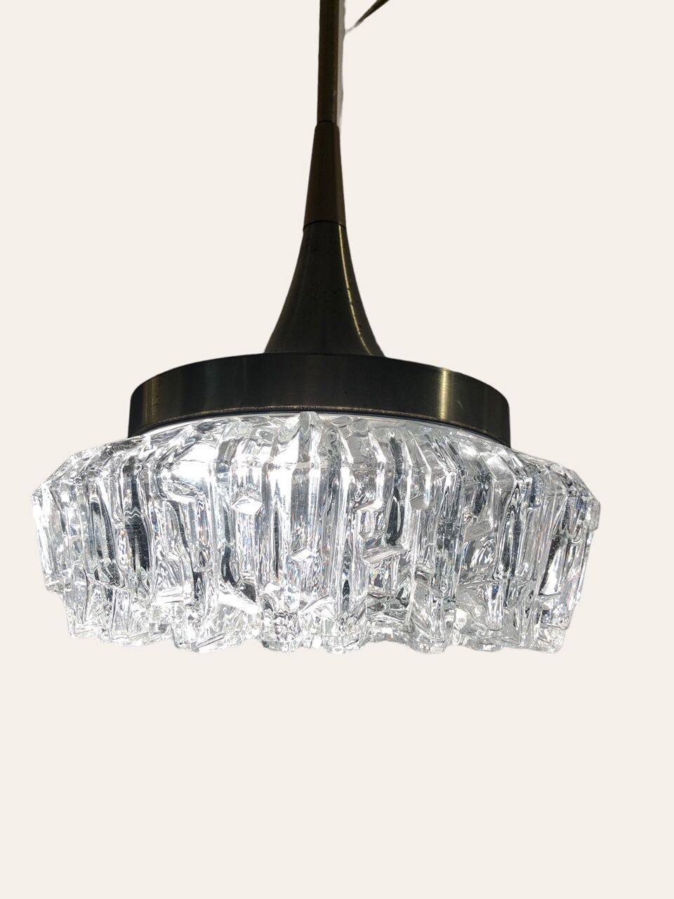 Arlus brass pendant lamp