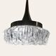 Arlus brass pendant lamp