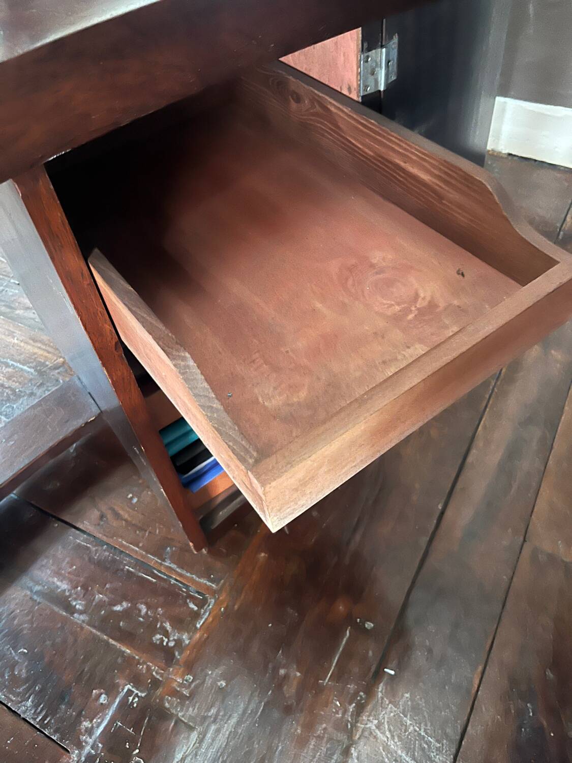 Large Curved Executive Desk in 1930s Style