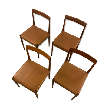 4x MidCentury Dining Chairs in Palisander
